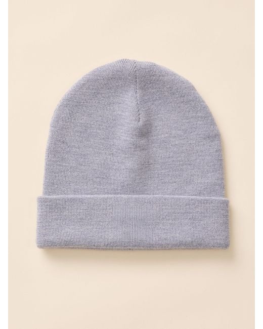 Faherty Brand Purple Essential Beanie