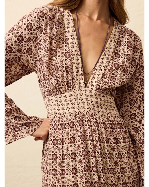 Faherty Brand Natural Dakota Dress
