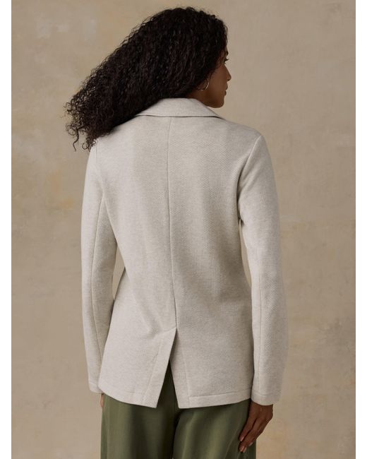 Faherty Brand Natural Inlet Knit Blazer