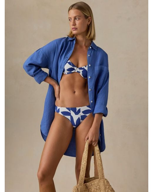 Faherty Brand Blue Soleil Top
