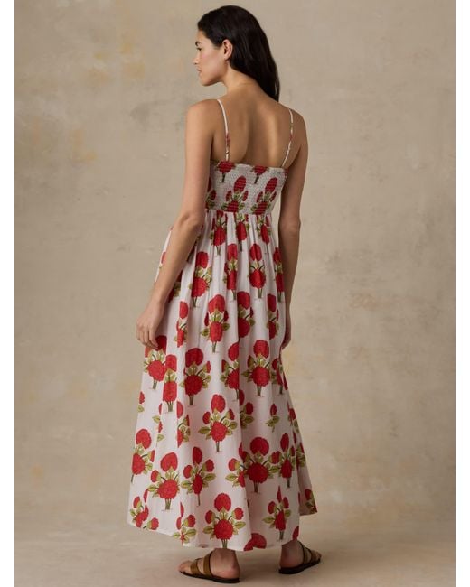 Faherty Brand Multicolor Voile Alexi Dress
