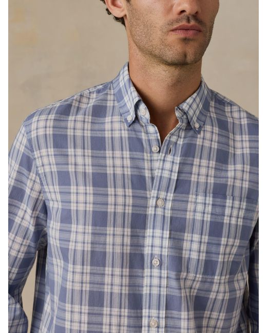 Faherty Brand Multicolor Long-Sleeve Weightless Cotton Shirt for men