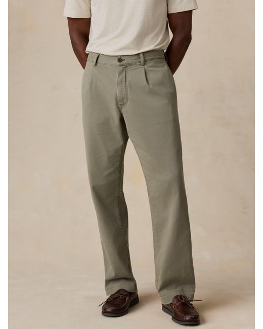 Faherty Brand Natural Beach Chino Pants for men