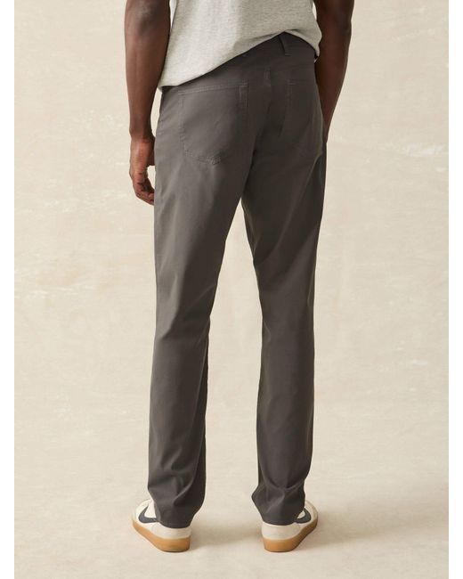 Faherty Brand Natural Movement&Trade; 5-Pocket Pants Athletic Fit for men