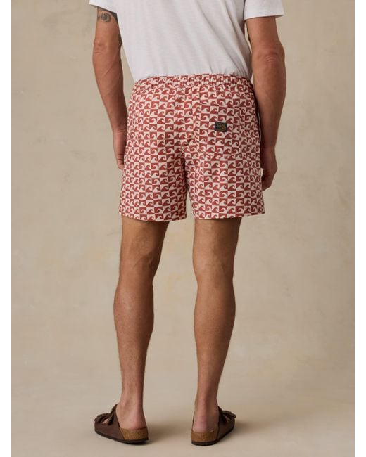 Faherty Brand Natural All Day&Trade; Trunk (6" for men