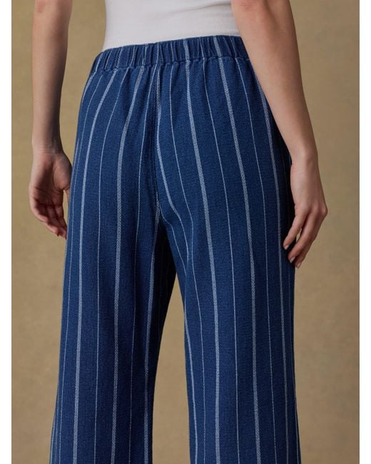 Faherty Brand Blue Laidback Island Tide Pants