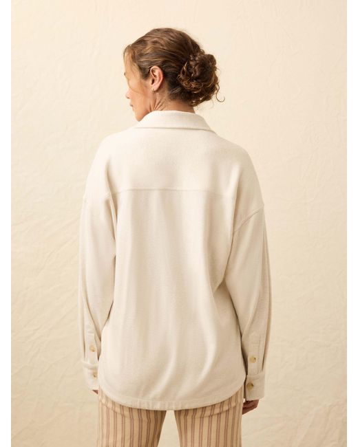 Faherty Brand Natural Legend&Trade; Sweater Overshirt
