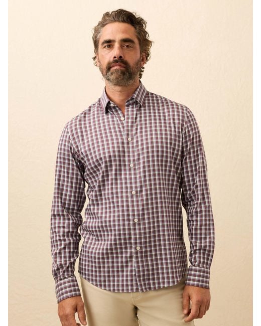 Faherty Brand Brown The Movement&Trade; Shirt for men