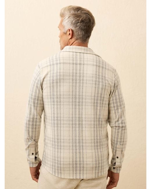 Faherty Brand Brown Legend&Trade; Sweater Shirt for men