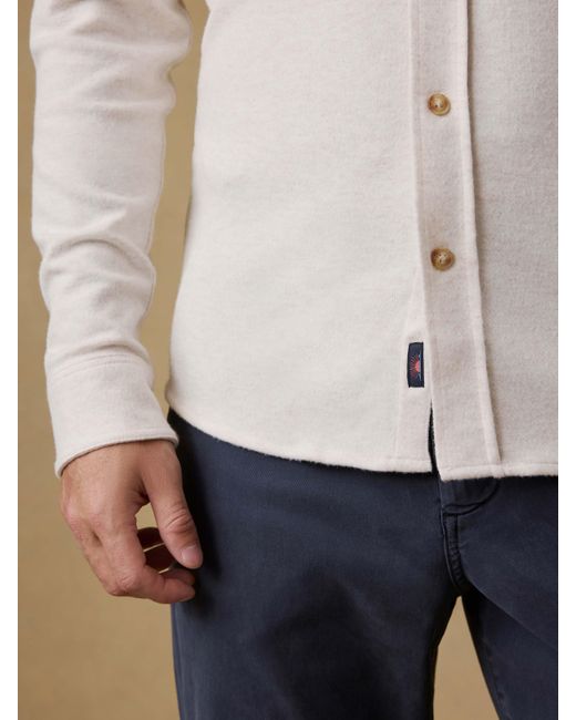 Faherty Brand Natural Legend&Trade; Sweater Shirt (Single Pocket) for men