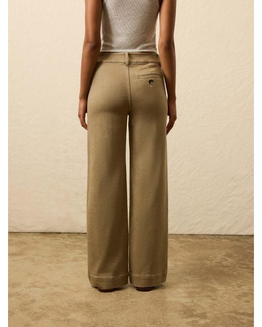 Faherty Brand Natural Stretch Terry Sailor Trouser