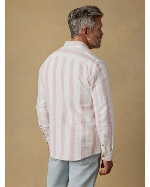 Faherty Brand Natural Belmar Workshirt for men