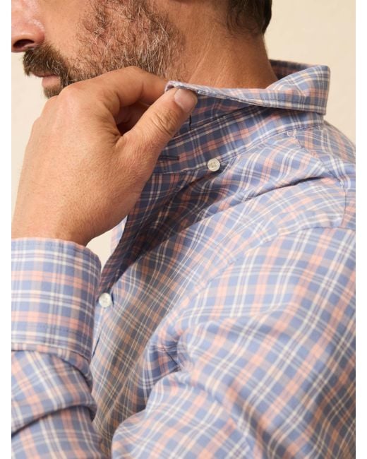 Faherty Brand Gray Movement&Trade; Shirt for men