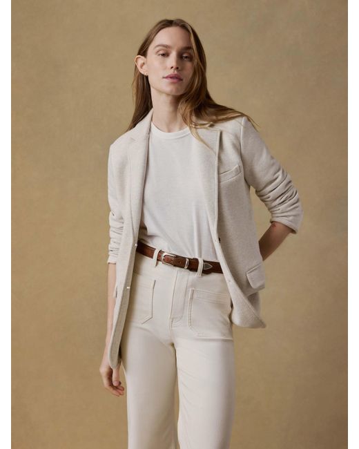 Faherty Brand Natural Inlet Knit Blazer