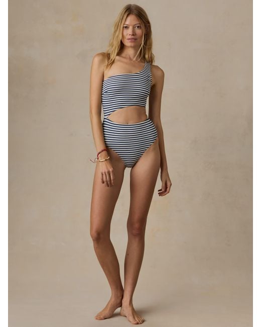 Faherty Brand Blue Sandbar One Piece