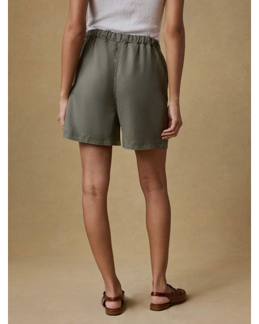 Faherty Brand Green Topanga Drape Short
