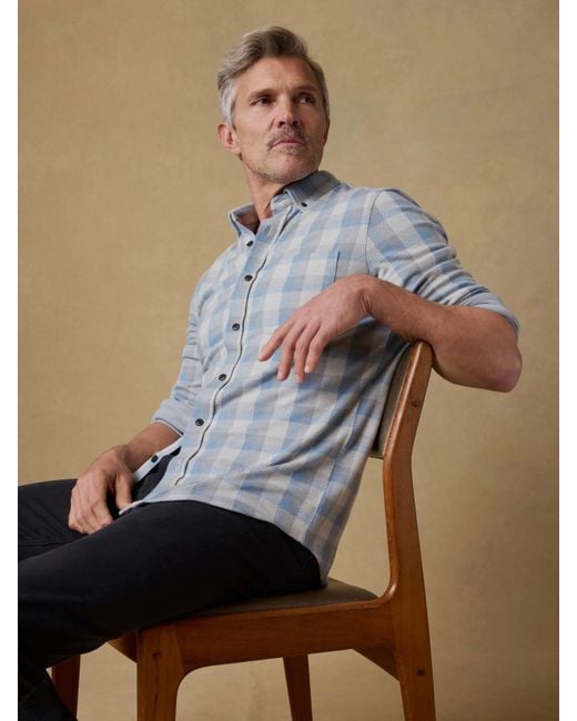 Faherty Brand Blue Legend&Trade; Sweater Shirt (Single Pocket) for men