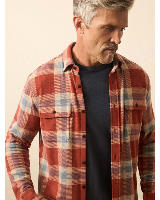 Faherty Brand Natural Legend&Trade; Sweater Shirt for men