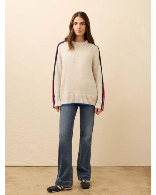 Faherty Brand Natural Heirloom Cotton Summit Pullover