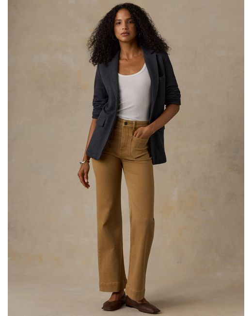 Faherty Brand Natural Inlet Knit Blazer