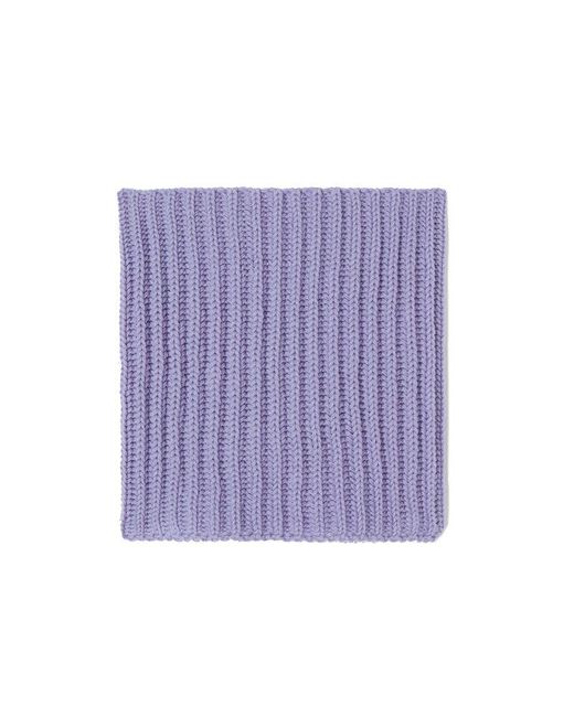 Collo in cashmere ultrasoft tricot di Falconeri in Purple