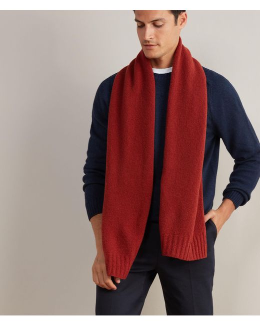 Sciarpa in lana e laméFalconeri in Cachemire da Uomo colore Marrone - Lyst