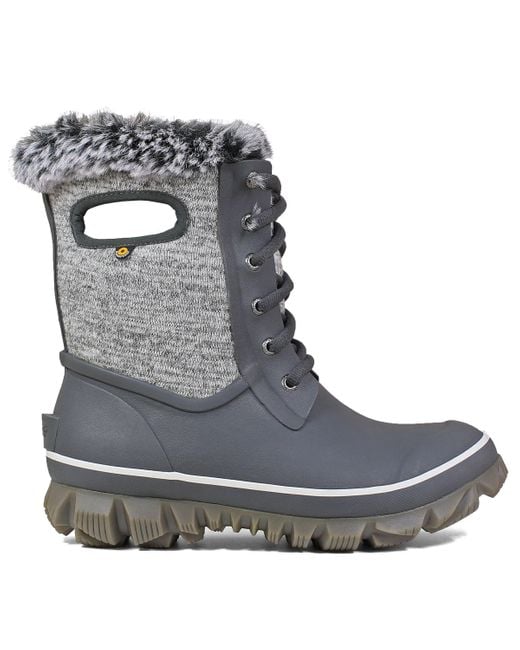 bogs arcata knit snow boot