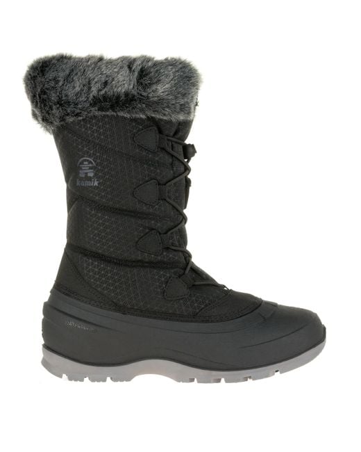Kamik Momentum 2 Waterproof Winter Boots in Black - Lyst