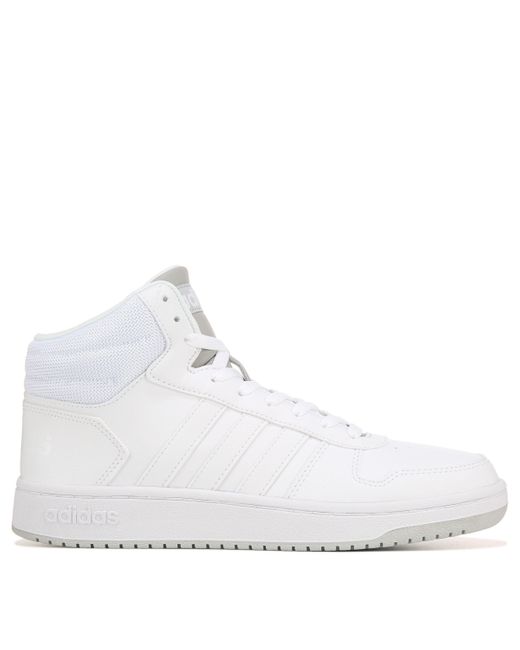 adidas Hoops 2.0 Mid Sneaker in White for Men - Save 37% - Lyst