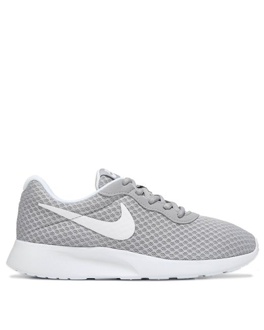 nike grey tanjun trainers