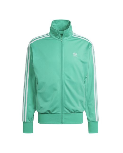 adidas Track Jacket Adicolor Verde in Green | Lyst