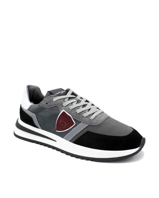 Philippe Model Anthracite Tropez Sneakers for Men | Lyst