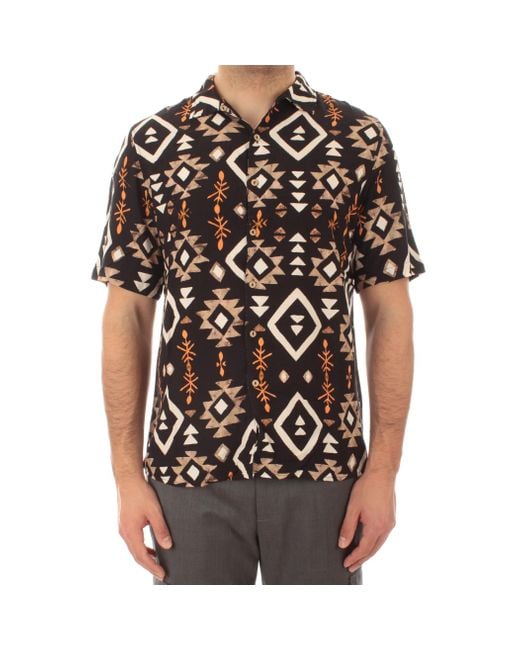 TOOCO Camicia Bowling Uxmal Black for Men | Lyst