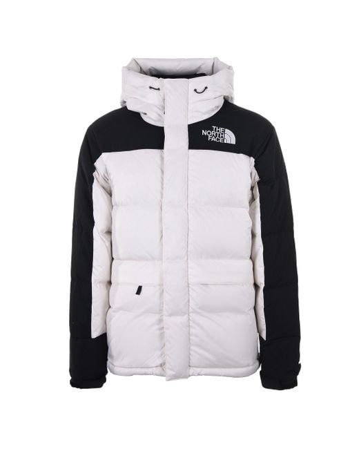 The North Face Himalayan Down Parka Gardenia White in Black | Lyst
