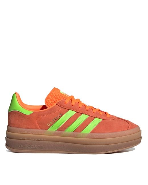 adidas Sneakers Gazelle Bold W Arancioni in Green | Lyst