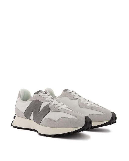 New Balance Suede Sneaker 327 Medium Moyen in Gray for Men | Lyst