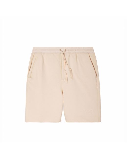 Y-3 Pantaloncini Classic Terry Linen in Beige (Natural) for Men | Lyst