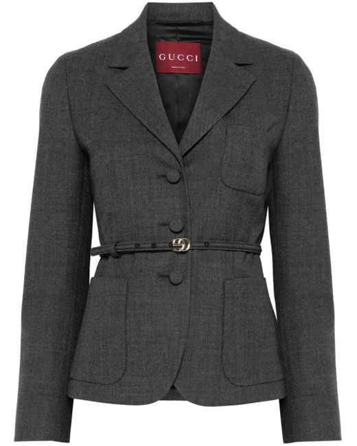 Gucci ウール ジャケット Black