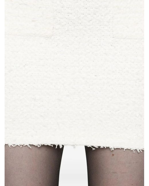 Self-Portrait White Neutrals Skirts