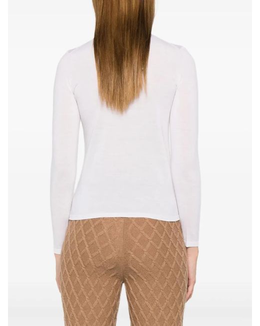 Max Mara White Saluto Jumper