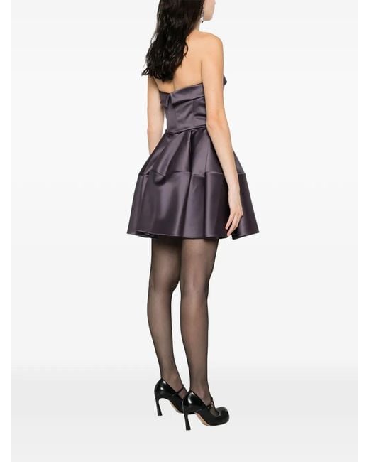 Viktor & Rolf Purple Circle Mini Dress