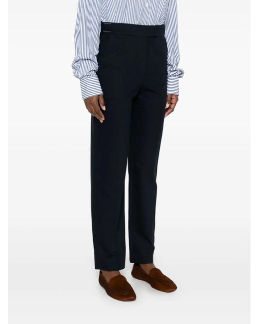 Brunello Cucinelli Blue Tapered Trousers
