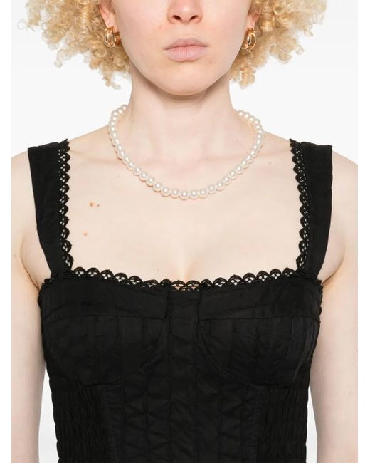 Charo Ruiz Black Crissy Midikleid