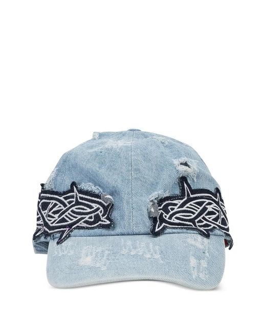 Who Decides War Blue Thorned Baseball Cap for men