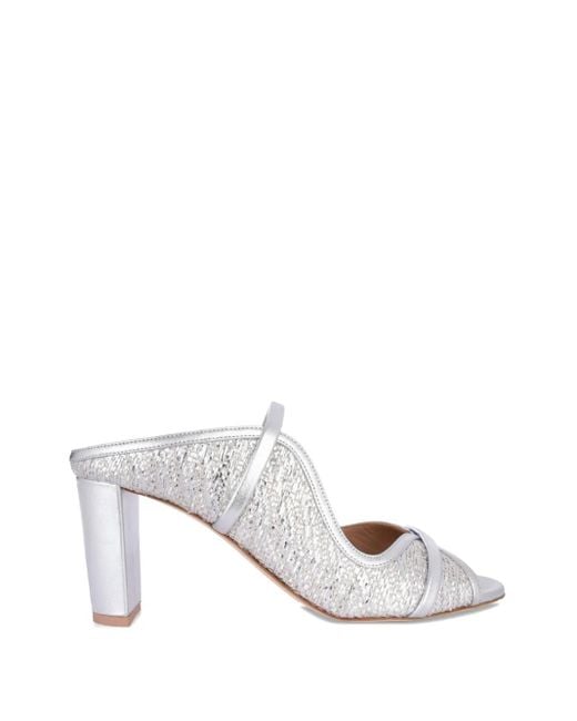 Malone Souliers Norah 70mm サンダル White