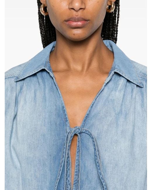 Pinko Blue Calahari Blouse