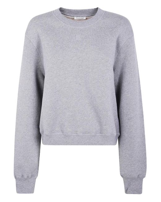 By Malene Birger ロゴ スウェットシャツ Gray
