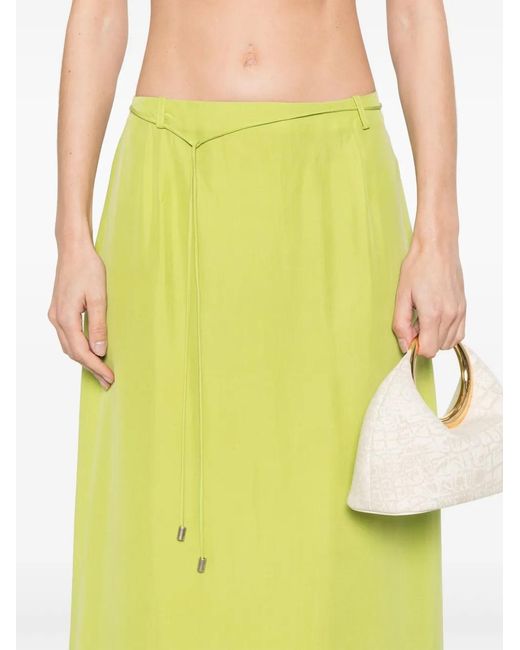 Falda Larga Alysi de color Yellow