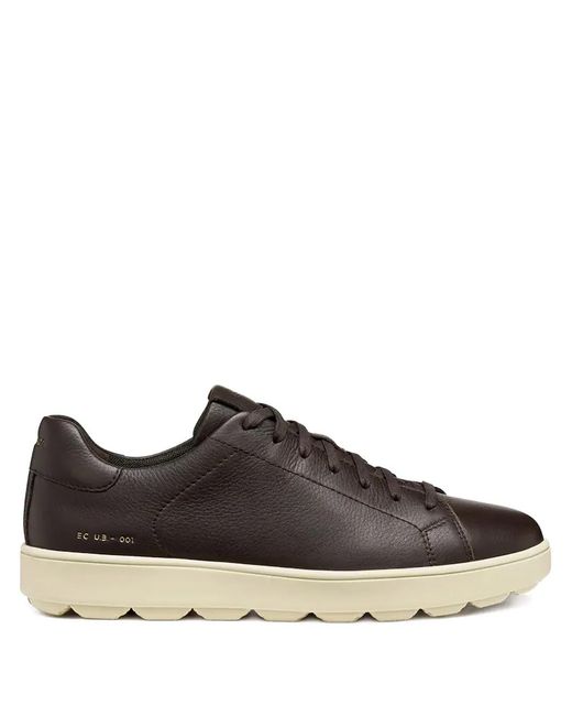 Geox Brown Spherica Ecub-1 Sneakers for men