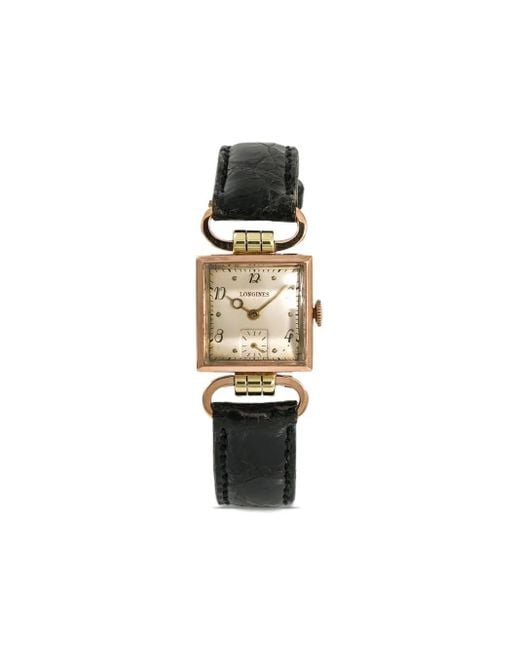 Longines White Pre-Owned Manual Wind Square-Face 22Mm